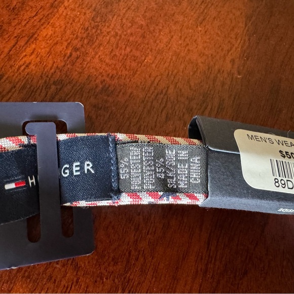 NWT TOMMY HILFIGER Adjustable Bow Tie Red, White, Blue Stars & Stripes America - Picture 3 of 4